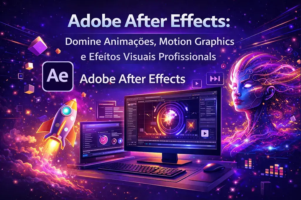 Adobe After Effects: Domine Animações, Motion Graphics e Efeitos Visuais Profissionais