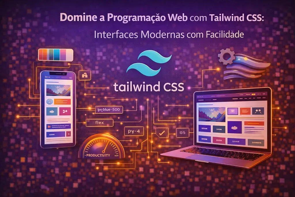 Domine a Programação Web com Tailwind CSS: Interfaces Modernas com Facilidade