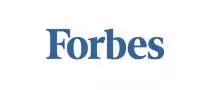 Logotipo institucional da Forbes.